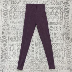 Victoria Secret Leggings Women's High Rise Incredible Studio Violet Size XS